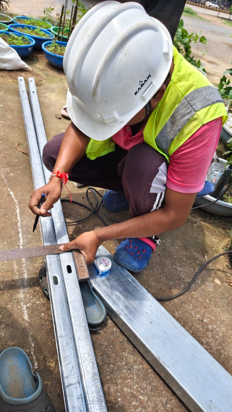 Shree Krishna Associate Rooftop Solar Plant Installation in Raipur Chhattisgarh - Field Photo 22