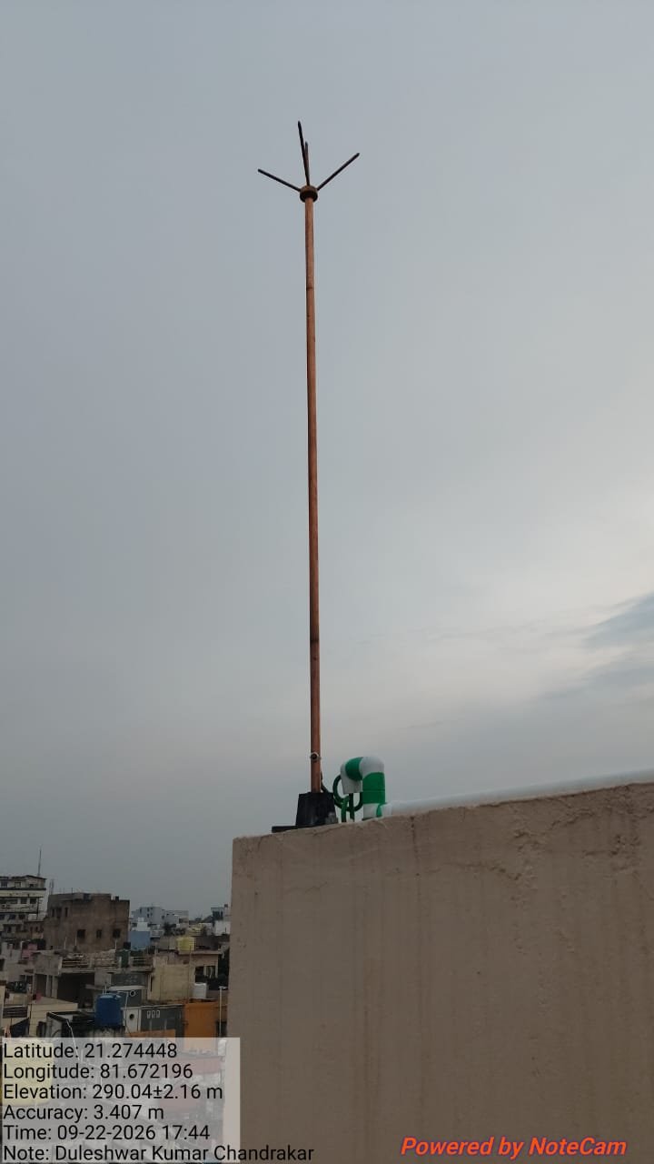 Shree Krishna Associate Rooftop Solar Plant Installation in Raipur Chhattisgarh - Field Photo 67